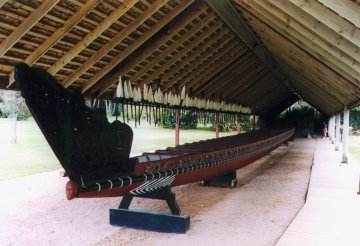 Ngatoki matawhaorua, built for the 1940 centenary of the Treaty of Waitangi.