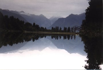 Morning at Lake Matheson